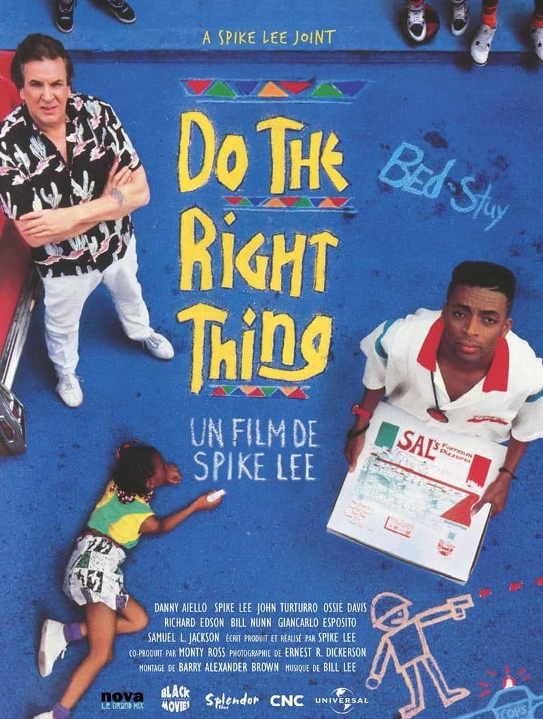 Affiche française de Do the Right Thing de Spike Lee