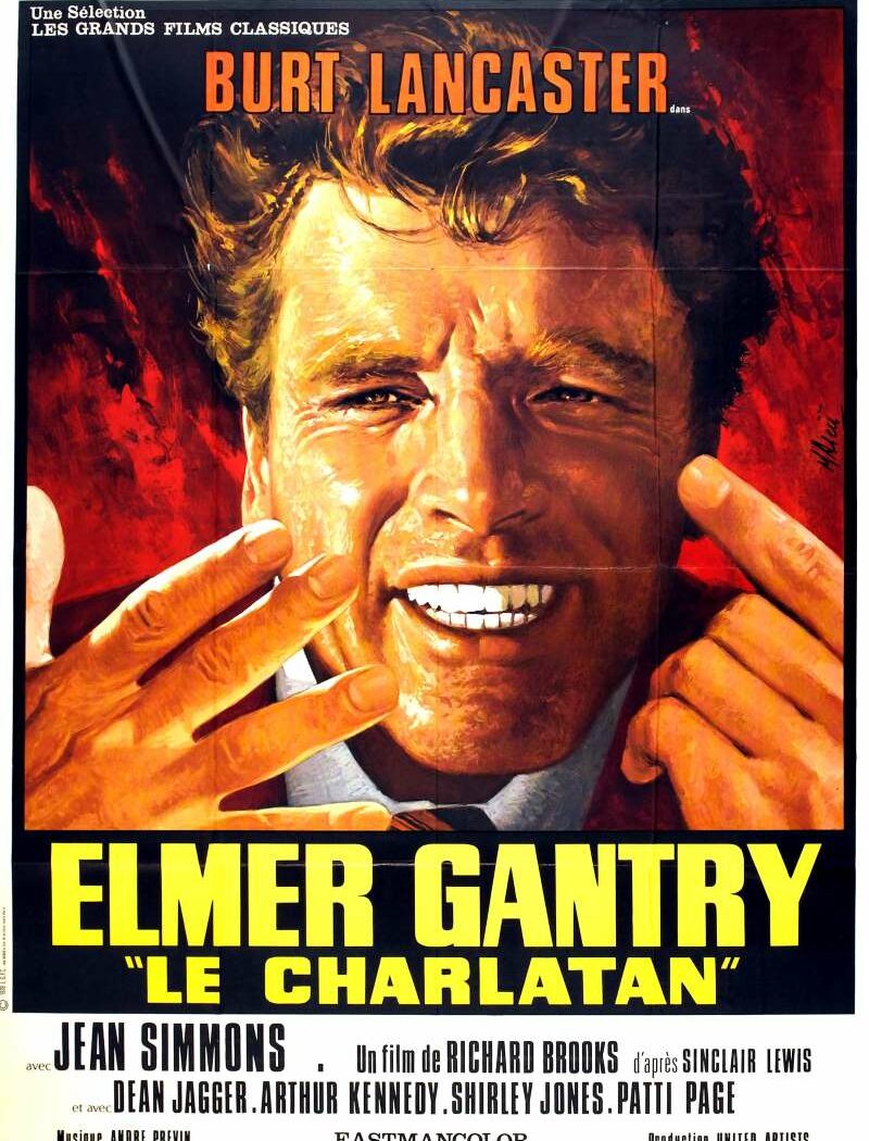 Elmer Gantry le charlatan, l'affiche