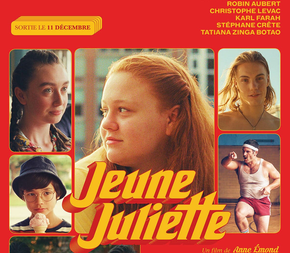 Jeune Juliette l'affiche du film de Anne Emond