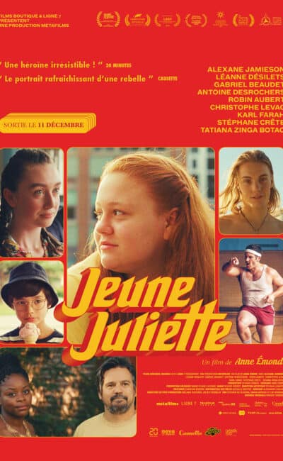 Jeune Juliette l'affiche du film de Anne Emond