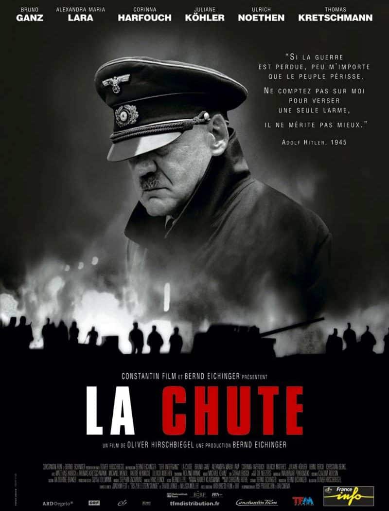La chute, l'affiche