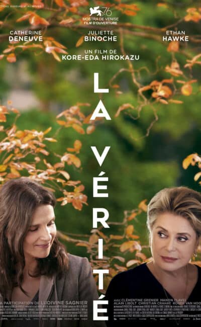 Affiche du film La vérité de Kore-eda