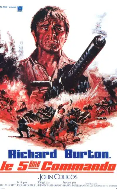 Le cinquième commando, affiche du film