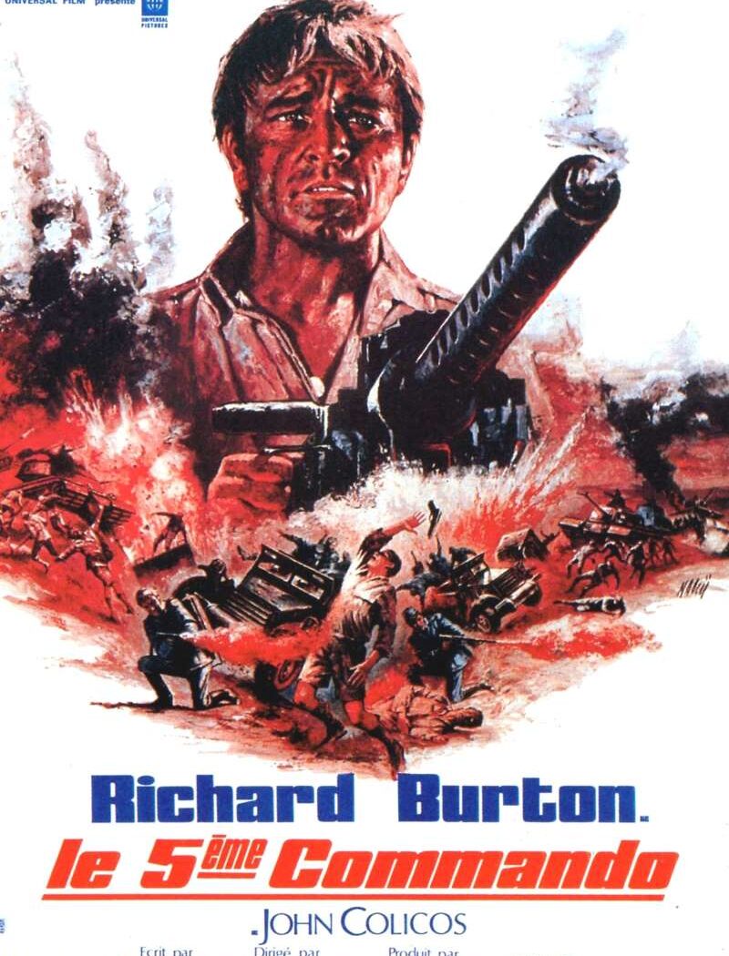 Le cinquième commando, affiche du film