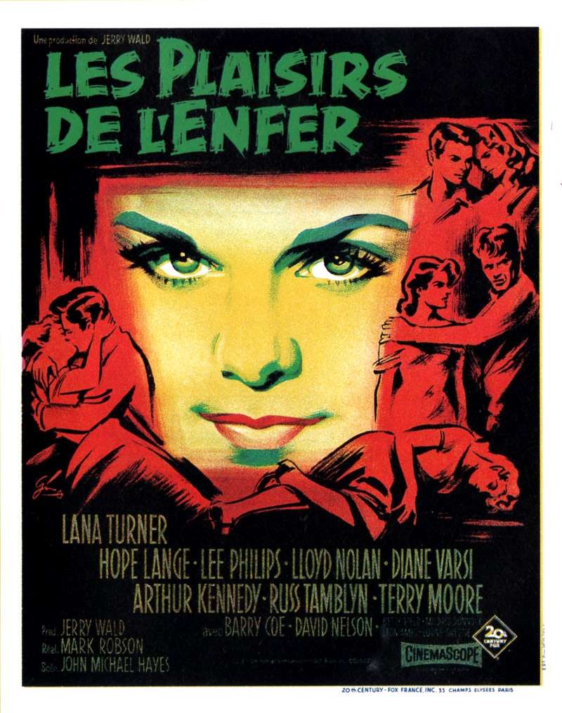 Les plaisirs de l'enfer, l'affiche