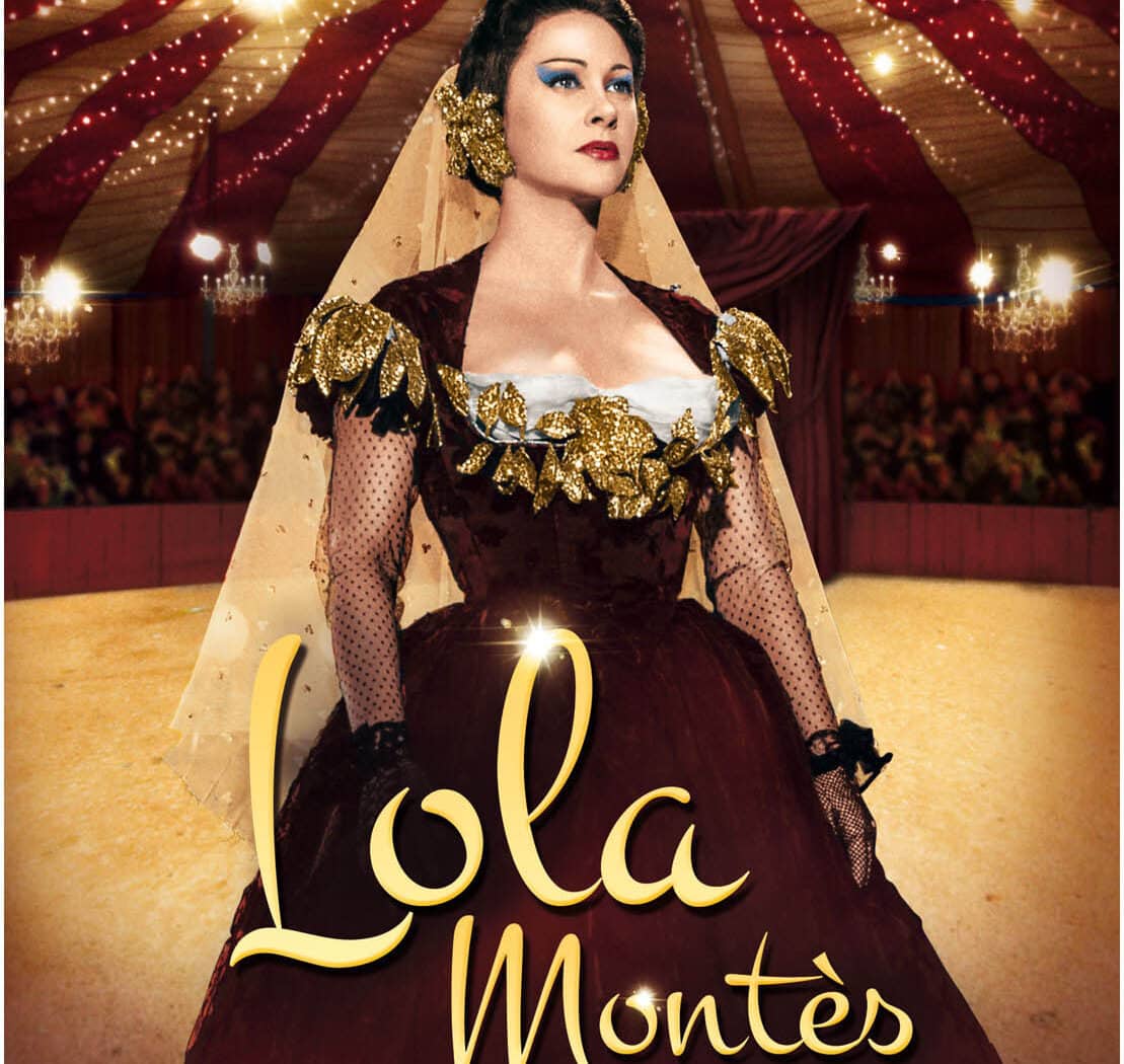 Affiche 2019 de Lola Montes, le classique de Max Ophuls avec Martine Carole