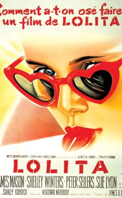 Affiche de Lolita de Stanley Kubrick