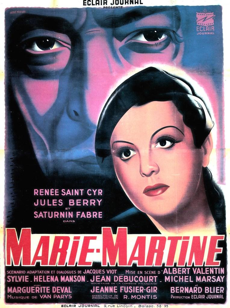 Affiche de Marie-Martine d'Albert Valentin