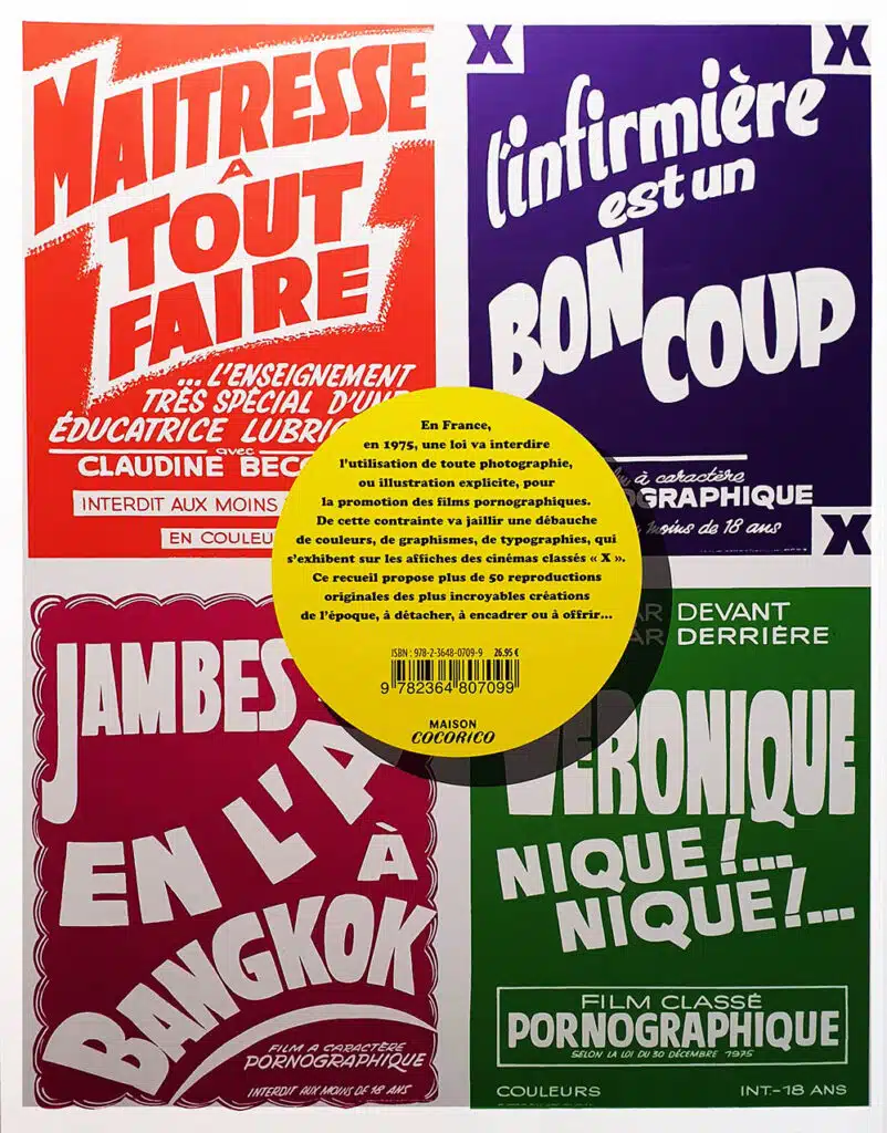 Orgies Graphiques, couverture dos - Maison Cocorico