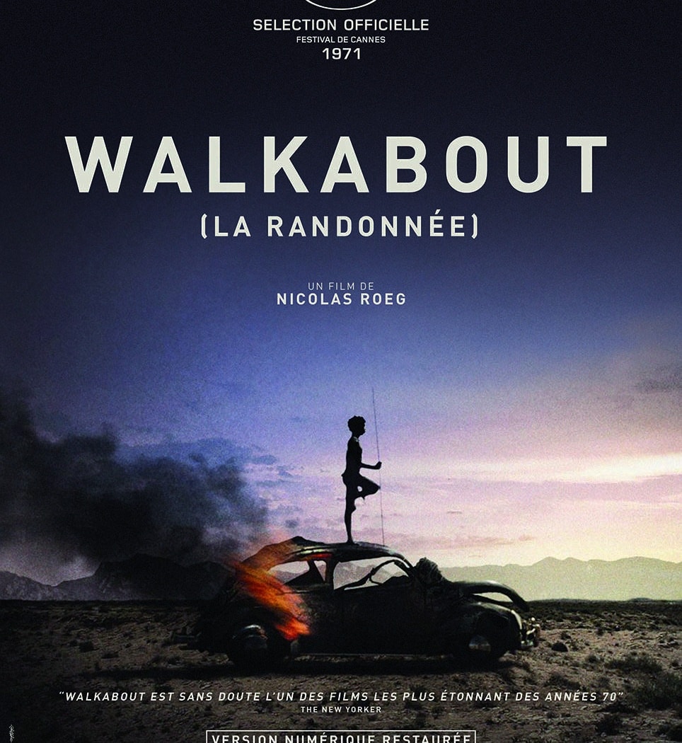 Affiche reprise de Walkabout, La randonnee de NICOLAS Roeg