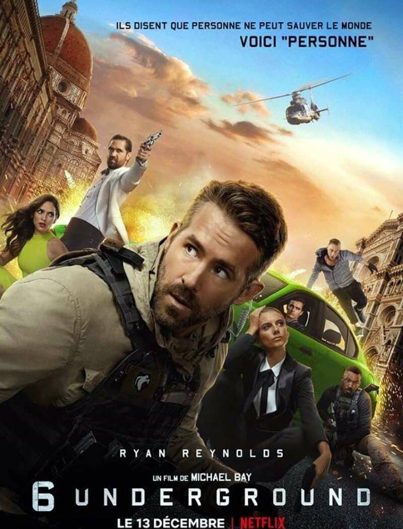 6 Underground, l'affiche