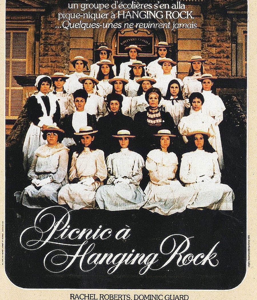 Picnic à Hanging rock, aussi intitulé Pique-nique à Hanging Rock, l'affiche