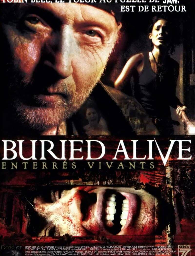 Buried Alive, la jaquette DVD