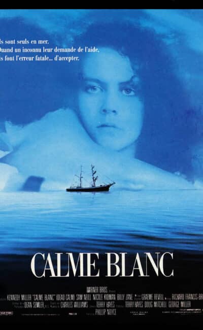 Calme blanc, affiche (Phillip Noyce, Nicole Kidman)