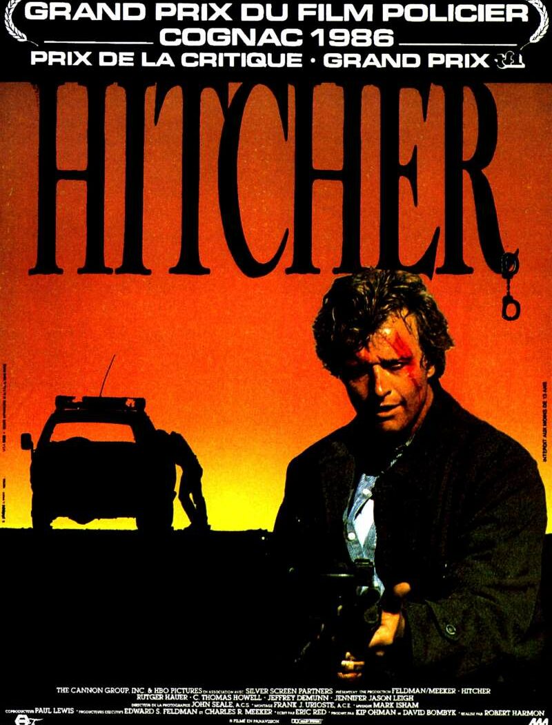 Hitcher, l'affiche du film de 1986
