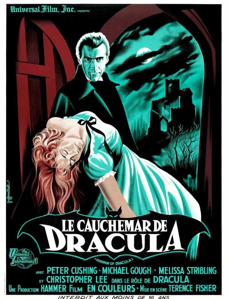 Le cauchemar de Dracula, l'affiche