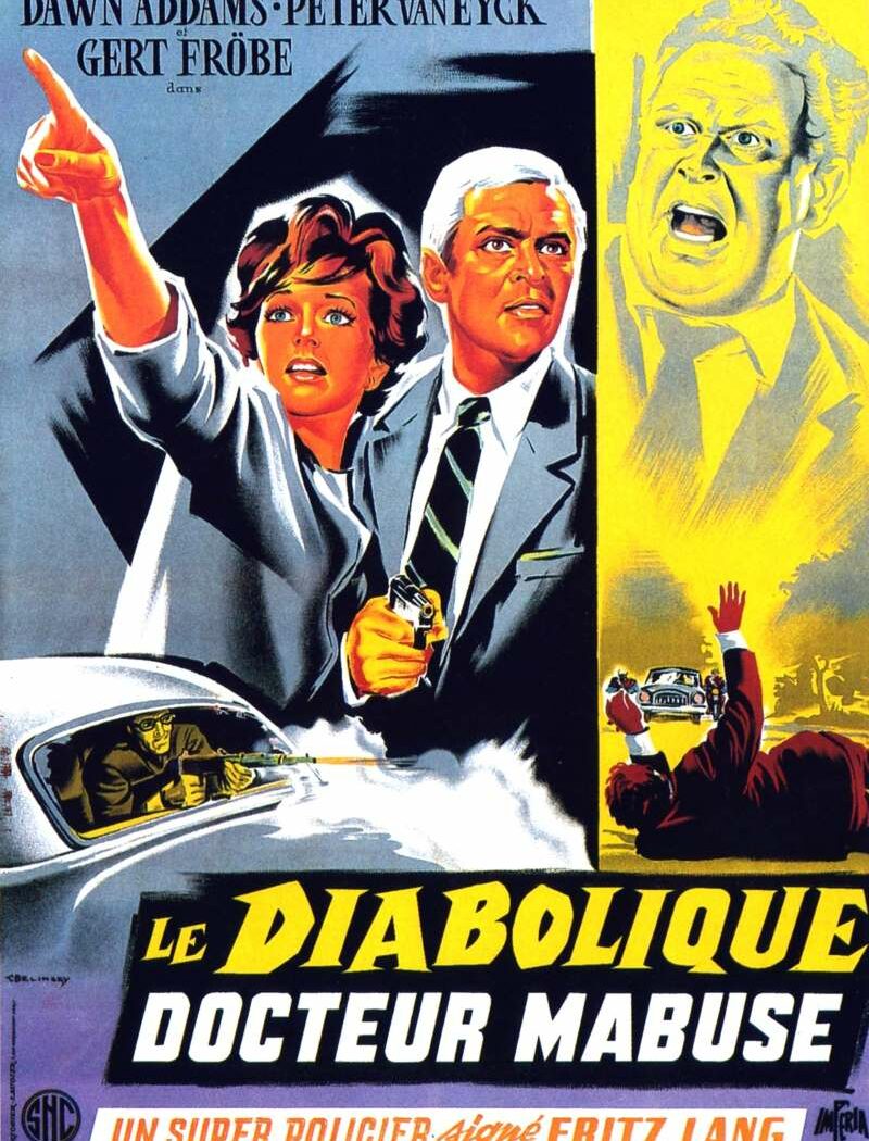 Le diabolique docteur Mabuse, l'affiche