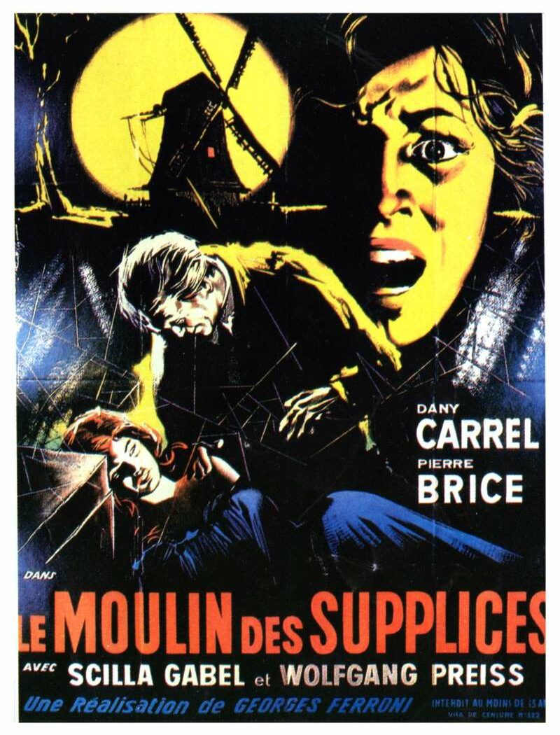 Le moulin des supplices, l'affiche