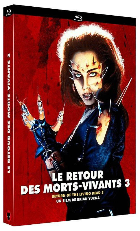 L'édition collector limitée du Retour des morts vivants 3 aux Editions du Chat qui fume (jaquette)