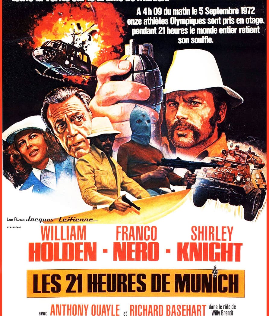 Les 21 heures de Munich, affiche du film de William A. Graham