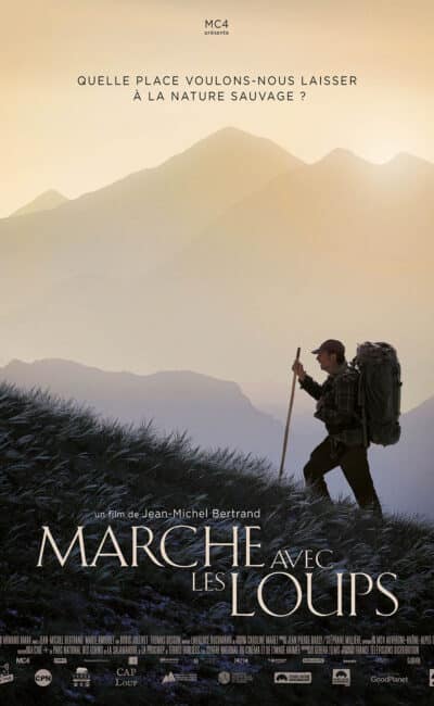 Affiche Marche avec les loups loups