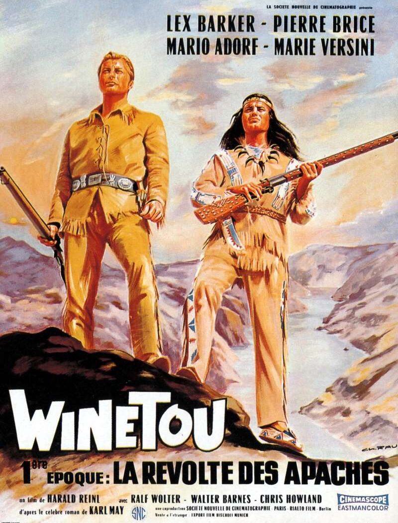 Winetou, la révolte des Apaches, l'affiche