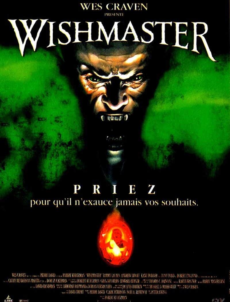 Wishmaster, l'affiche