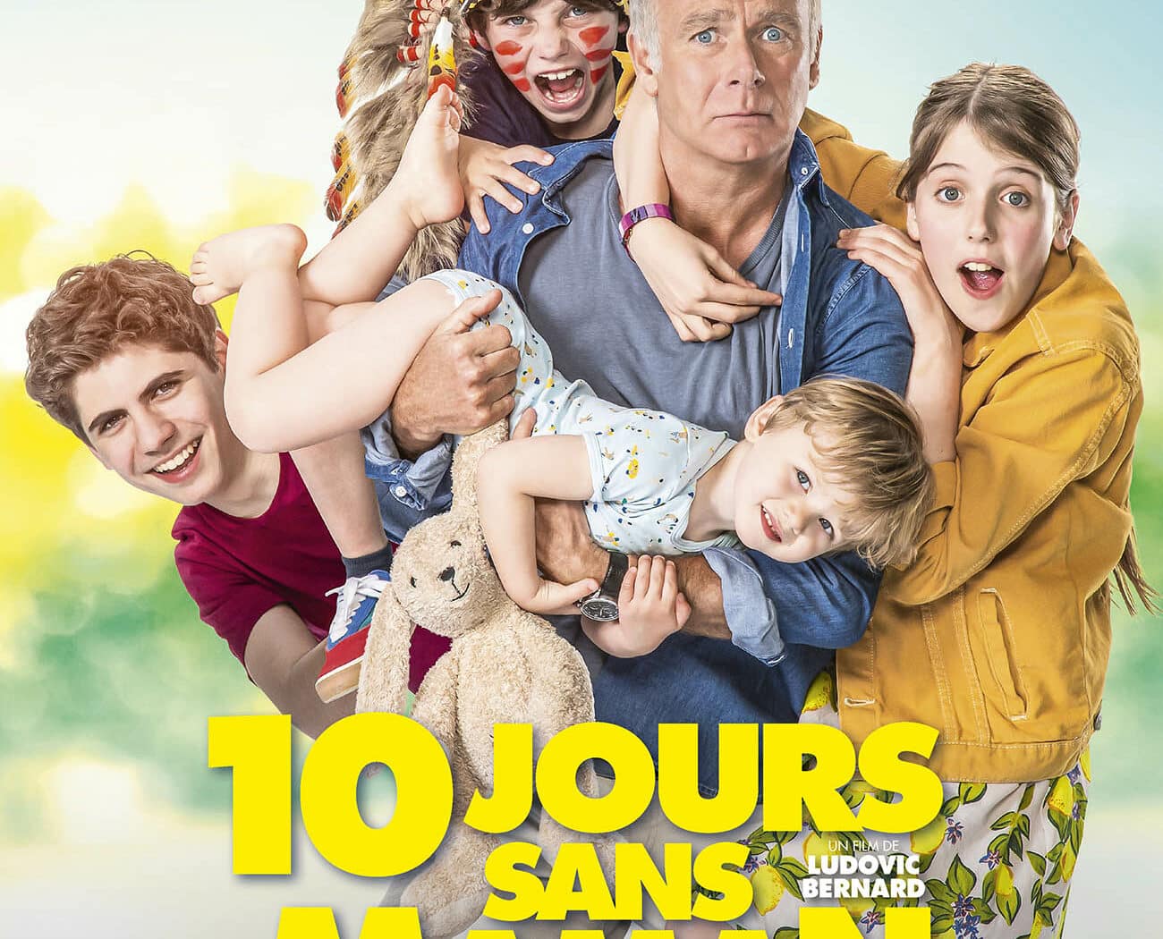 19 jours sans maman : affiche de la comédie de Ludovic Bernard avec Franck Dubosc