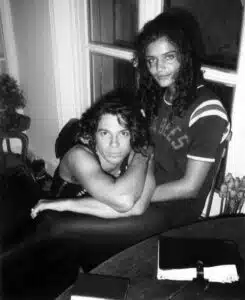 Michael Hutchence et Michele Bennett