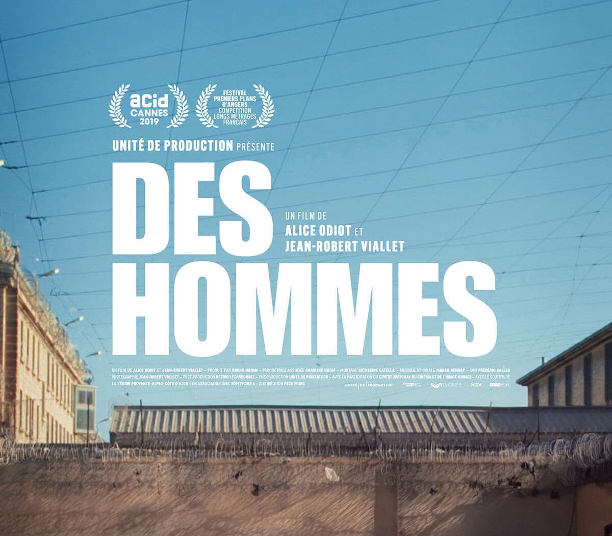 Des Hommes, affiche du film de Jean Robert Viallet