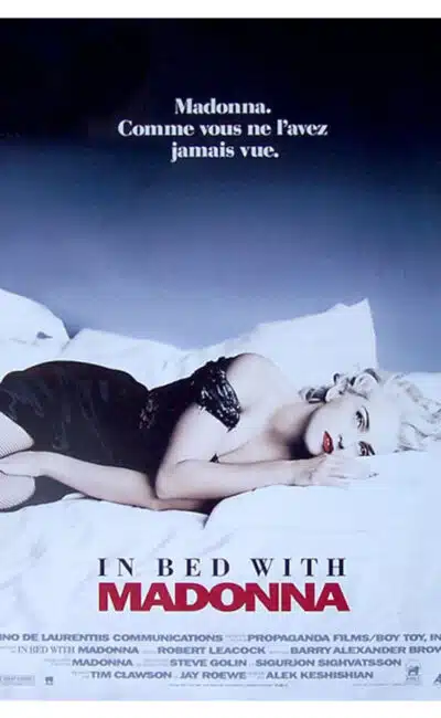 In Bed With Madonna,; affiche française