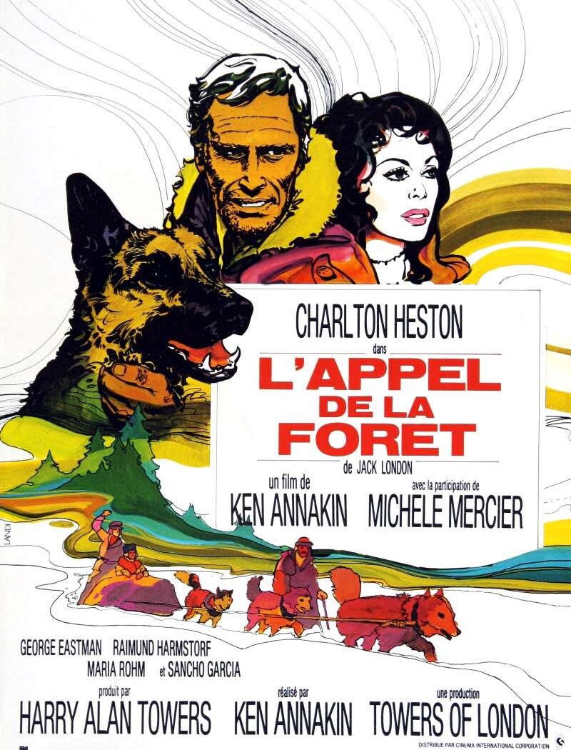 L'appel de la forêt, l'affiche du film de 1972