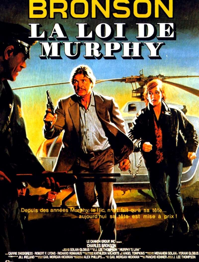 La loi de Murphy, l'affiche du film avec Bronson