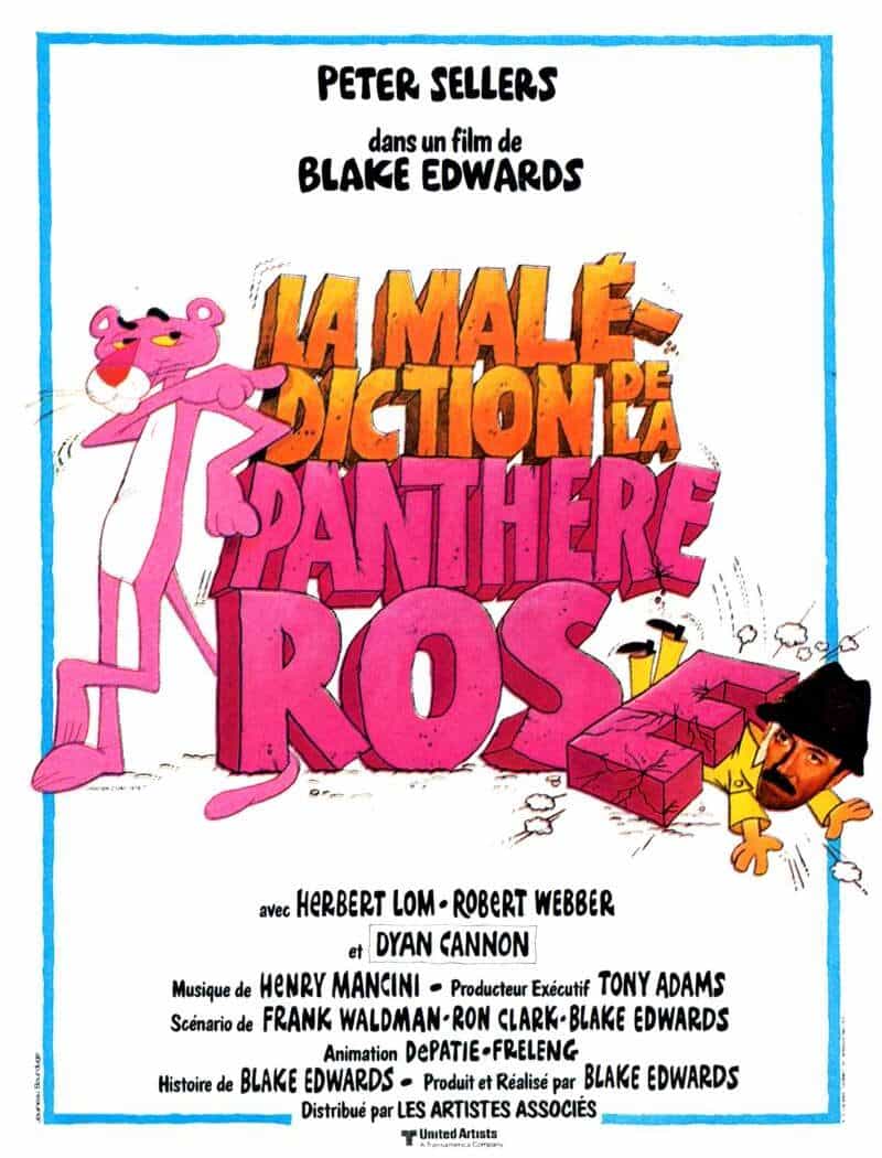 La malédiction de la panthère rose, l'affiche