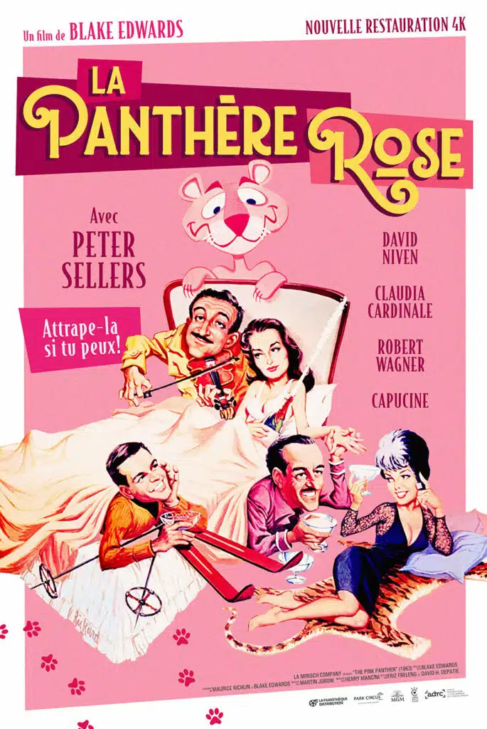 La panthère rose, affiche reprise 2025