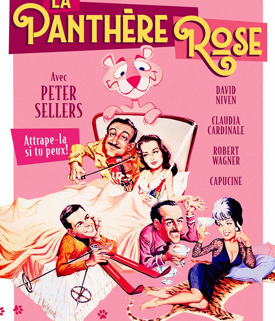 La panthère rose, affiche reprise 2025