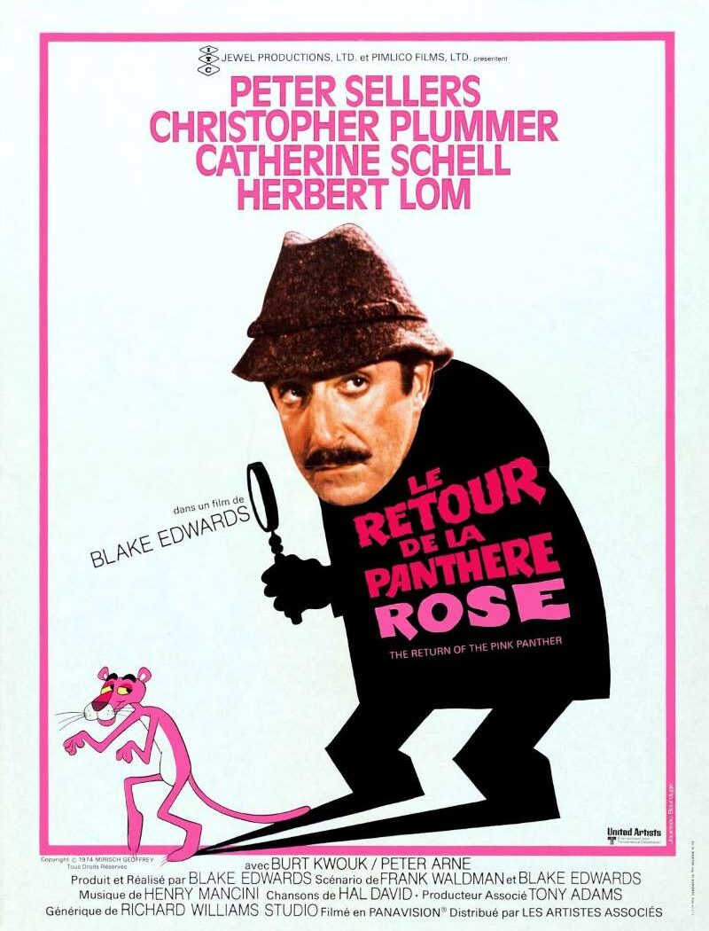 Le retour de la panthère rose, l'affiche