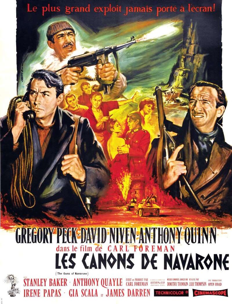 Les canons de Navarone, l'affiche