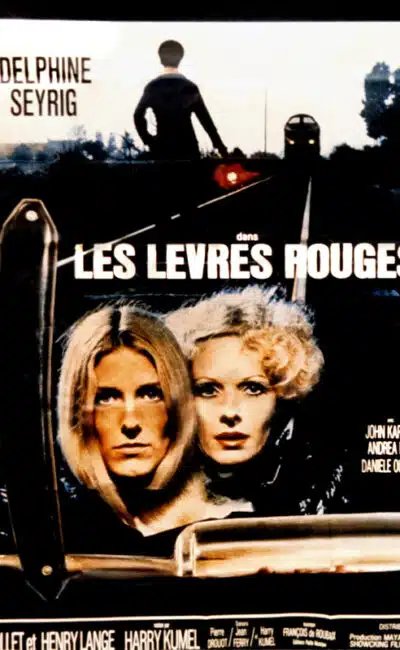 Les lèvres rouges, l'affiche française