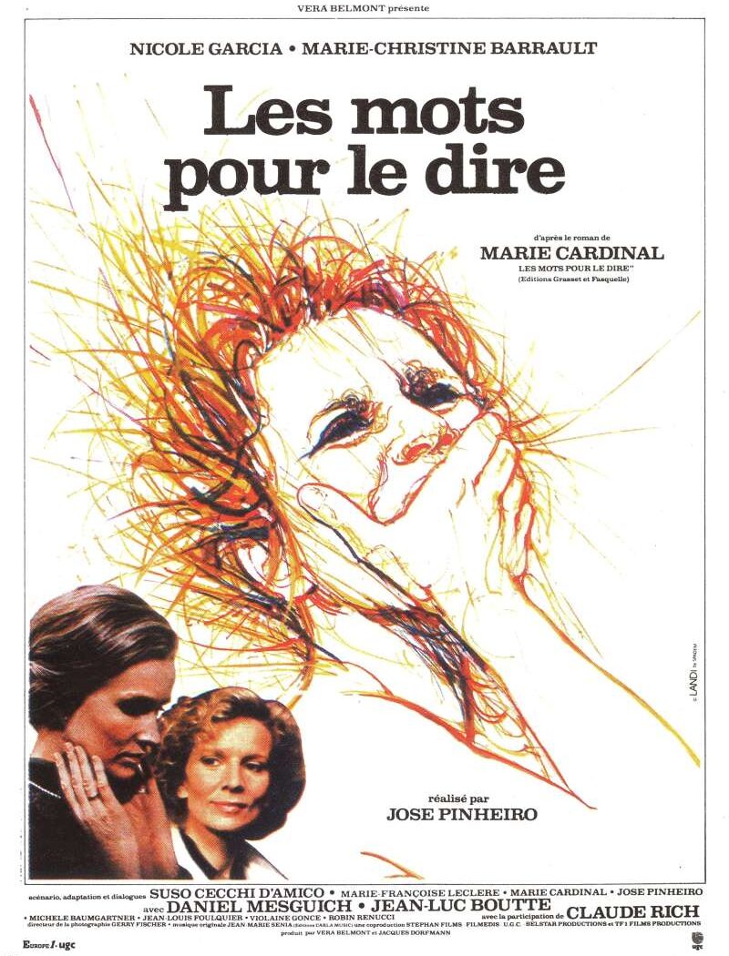Les mots pour le dire, l'affiche