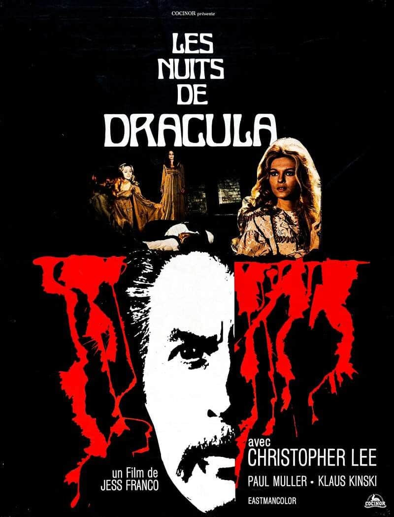 Les nuits de Dracula, l'affiche