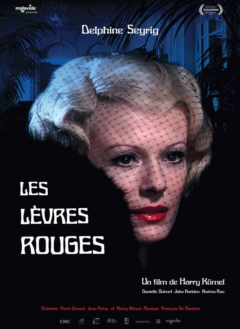 Les lèvres rouges, l'affiche de la reprise