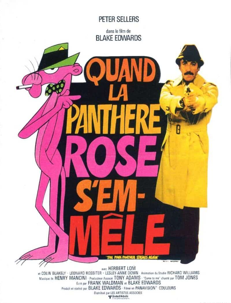 Quand la panthère rose s'emmêle, l'affiche