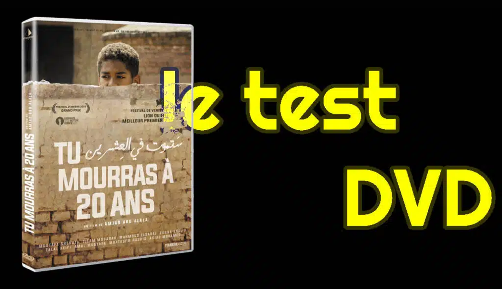 le test dvd de Tu mourras à 20 ans