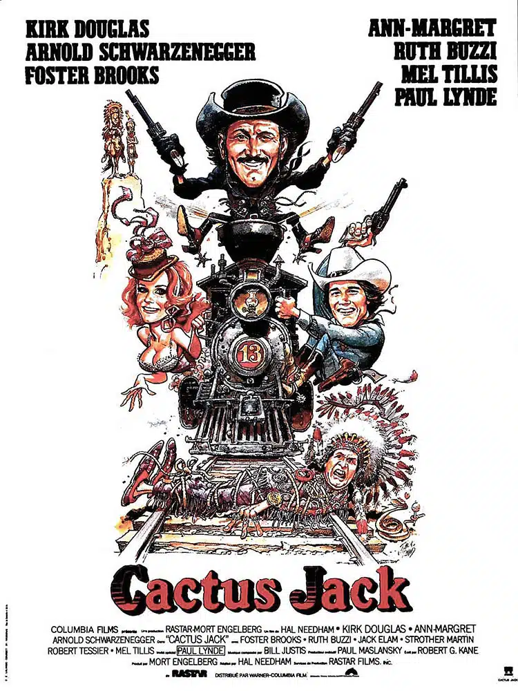 Cactus Jack (The Villain), avec Kirk Douglas et Arnold Schwarzenegger