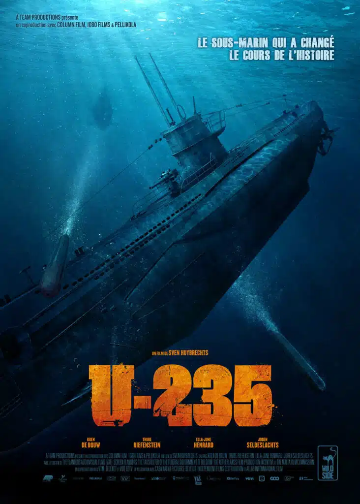 U-235 : jaquette du film de sous-marin