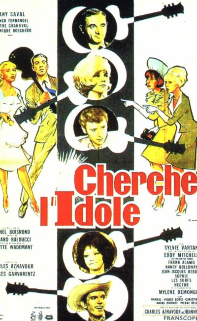Cherchez l'idole, l'affiche
