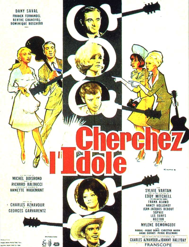 Cherchez l'idole, l'affiche