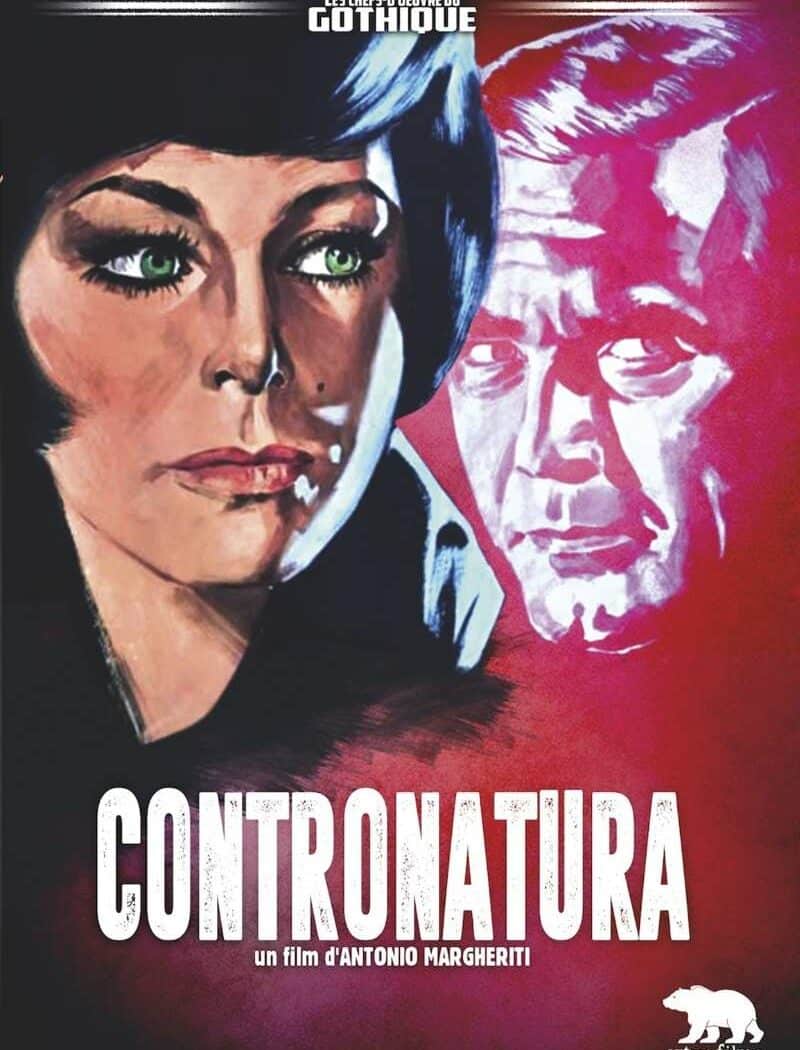 Contronatura, la jaquette DVD