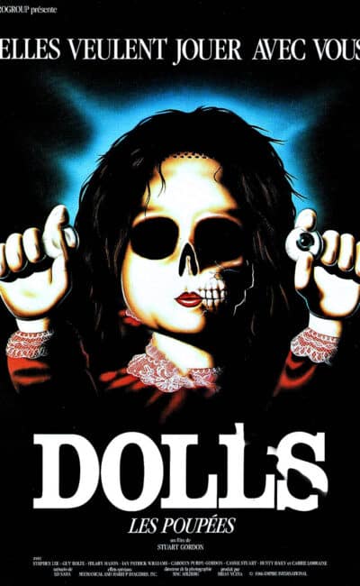 Dolls : les poupées , affiche du film de Stuart Gordon (1987)